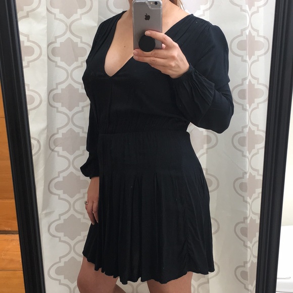 RARE {brandy melville} black dress - Picture 2 of 4